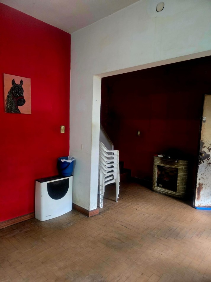 CASA  3 AMBIENTES MAS DTO.,  LOTE 30MTS, IDEAL CONSTRUCTOR